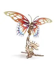 [UGEARS] Mechanical Butterfly 161 Piece Wooden 3D Puzzle Gift Set