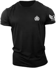 [ReedCA] Spartan Olive Branch - Muscle Athletic Workout Tee Top Gym Bodybuilding Shirts Fitness