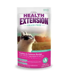 【Health Extension 綠野鮮食】天然無穀成幼貓糧-紅 1LB〔低敏感配方〕 貓飼料 飼料(A002B01-01)