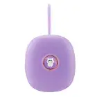 24H LED Alarm Clock Snooze 2 Vibrating Modes for Students Bedroom (Purple)