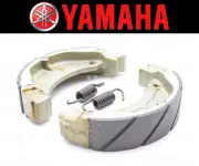 Set of (2) Yamaha Water Grooved FRONT Brake Shoes and Springs #451-W2535-00-00