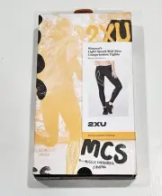 2XU Womens Light Speed Mid-Rise Compression Tights Black Size S T NWT