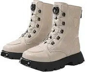 Motorcycle Riding Shoes(35-41), Motocross Protective Boots, Anti-Collision + Anti-Slip + Rotating Buckle, Increased Height by 6cm, Casual Riding Boots