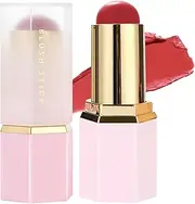 Blush Stick - Hydrating Waterproof Cheek Tint,Natural Long-lasting Face Highlighters for Dry Oily Combination Skin Cheekbones Brow Bone Lip Birthdays
