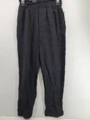 Abound Women's Elastic Waist Pants Small Black 100% Rayon