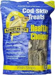Savory Prime Cod Skin Fish Strips, 16-Ounce