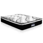 Giselle Bedding 32cm Mattress Euro Top Bed Pocket Spring Medium Firm King