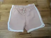 NWT GIRLS LITTLE CO. BY LAUREN CONRAD COLOR PEACH PLOT SHORTS SIZE 9M