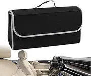 Car Trunk Bag, Boot Storage Bag, Felt Tool Bag, Large Capacity Utility Vehicle Organisation for Automotive Accessories, Tools, Small Fairs