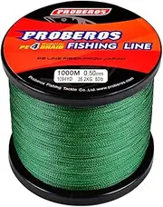Baikalbass Superpower Braided Fishing Line 4 Strands Stronger Multifilament PE Braid Wire for Saltwater 6LB-100LB 110yards 328yards 547yards Super Strong Superline