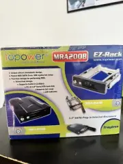 Topower MRA2008 EZ-Rack For 3.5” SATA Hard Drives, Plug-in Internal Enclosure