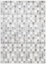 Dorado Checkered In Grey Rug