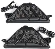 Motorcycle Brake Lights For K&awasaki For NINJA 300 250 For NINJA400 650 1000 SX ZX6R ZX25R Z1000SX ER6F EX650 LED Turn Signal Indicator Lamp Flasher Running(Smoked)
