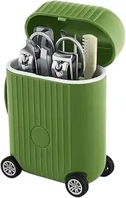 Manicure and Nail Clippers Set Professional Nail Clippers Kit Stainless Steel Nail Clippers Kit 8 Pieces Manicure Pedicure Kit Multifunctional Portable Manicure Pedicure Tools
