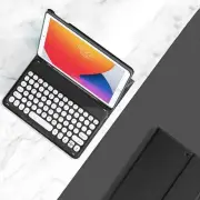 Color Keyboard for iPad 10th Generation 2022 10.9 inch Keyboard Case Cute Round