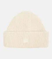 [Acne Studios] Acne Studios Pana ribbed-knit wool beanie One Size beige