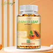 Papaya Leaf Extract Capsules - Boosts Platelets and Supports Immunity, Non-GMO