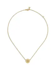 Temple St. Clair 18K Yellow Gold Diamond Orbit Pendant Necklace, 16-18