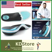 Pain Relief Insoles with 1.4'' Arch Support – Ideal for Flat Feet & Heel Pain