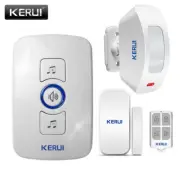 Wireless Entry Door Bell Welcome Motion Sensor PIR Detect Gate Chime Alert Alarm