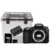 在飛比找PChome24h購物優惠-Canon EOS 90D 單機身+A-2218防潮盒+12
