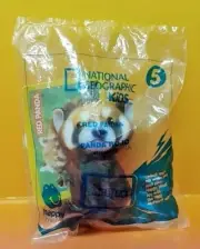 National Geographic Kids Mcdonald's Mcplay Red Panda Brand New Sealed Rare 2018