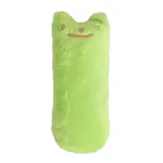 7Pcs Cute Interactive Fancy Pets Teeth Grinding Catnip Toys Claws Thumb Bite Cat mint Pet Toys GREEN COLOR