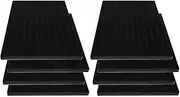8pcs Foams Earring Storage Box Liners Ring Holder Jewelry Box Inserts Jewelry Showcase Trays Supplies Display Sponge Pad Jewelry Supplies