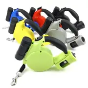 Upgraded Stable Sturdy 5m/15ft Nylon Automatic Retractable Leash for Large Dogs