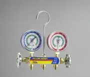 Yellow Jacket 41212 Refrigerant Manifold Gauges R12/22/502
