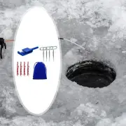 Ice Fishing Anchor Tool for Fixation of Canopies Anchors Ice Insert Sewing