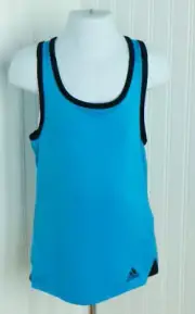 NEW Adidas Climalite Youth Blue Girls` G Club Tank XS NWT $35 Msrp Racerback