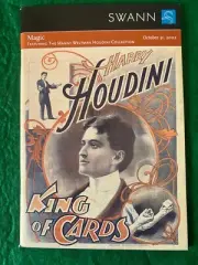 Swann Galleries 2002 catalog MAGIC: THE MANNY WELTMAN HOUDINI COLLECTION