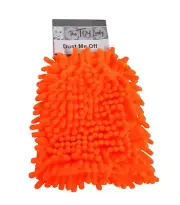 Orange Dust Me Off Microfiber Hand Duster