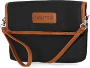 [Nautica] womens Rfid Blocking Mini Crossbody Wallet Wristlet Clutchh