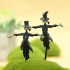 Mini Scarecrow Statue DIY Doll Figurine New Landscape Decoration