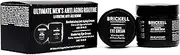 Brickell Men's Ultimate Anti-Aging Routine, Anti-Wrinkle Night Face Cream and Eye Cream to Reduce Puffiness, Wrinkles, Dark Circles, Under Eye Bags, Natural and Organic, Unscented