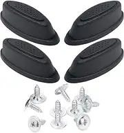 MagiDeal Luggage Bottom Side Stand Feet Suitcase Feet Pad Premium Replacement Stud Foot Pad Luggage Bottom Stud Stand for All Suitcase