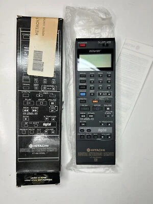 Hitachi VT-RM1370AL LCD Digital Interface Programmable Remote Control - OEM NOS