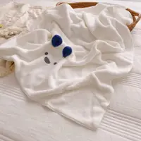 在飛比找ETMall東森購物網優惠-新生嬰兒浴巾超柔吸水不掉毛寶寶速干洗澡巾兒童專用薄款速干包巾
