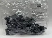 Lego Black & Dark Grey Parts Pieces - Sealed Bag
