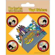 The Beatles Yellow Submarine Vinyl Sticker Set