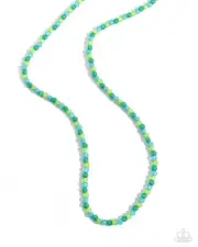 Paparazzi Beaded Belonging Green Necklace NWT