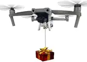Drone airdropper for Mavic Air2S Fishing Bait line Throwing Drone Toy Payload Delivery airdrop Transport Device/Search &Rescue for DJI Mavic air2 quadrotor Drone Drop Release Accessories