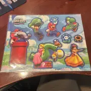 Super Mario Bros Wonder Stickers Gamestop Preorder Bonus Mario Luigi Peach Daisy