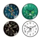 3D Acrylic Mirror Sticker Digital Quartz Clock Hanging Wall Clock Living Room