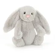 Bashful Silver Bunny - Soft & Snuggly Bunny Plush Toy