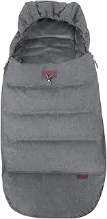 Silver Cross | Wave Footmuff | Pram Accessories | Stroller Baby Sleeping Bag | Foot Warmer | Water Resistant | Lunar