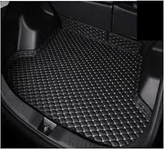Car Cargo Liners for Geely for Azkarra X 2022 2023 Car Trunk Mat Car Accessories Trunk Carpets(Black Beige-A)
