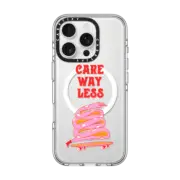 iPhone 16 Pro Clear Case MagSafe Compatible Care Way Less by Shayla Bond